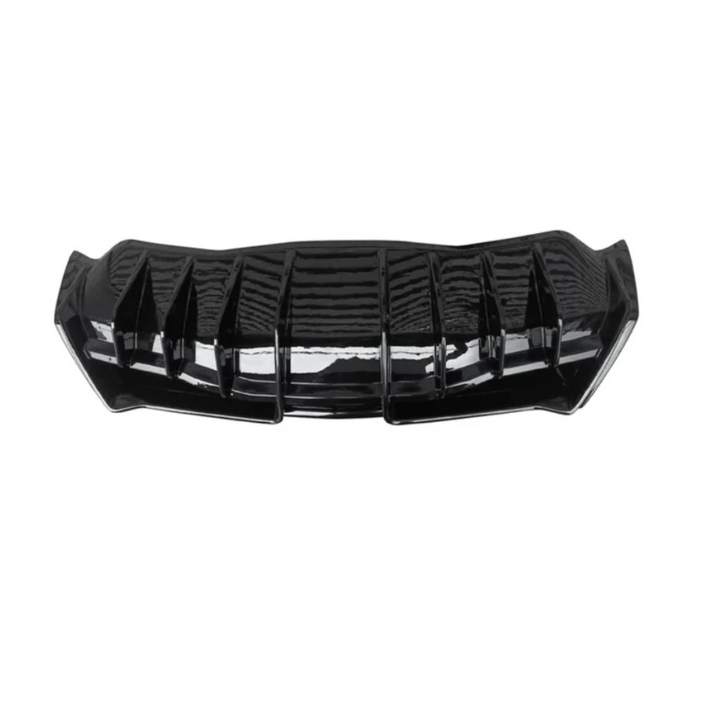Gloss Black Rear Aggressive Diffuser for Chevrolet Corvette C8 Z51