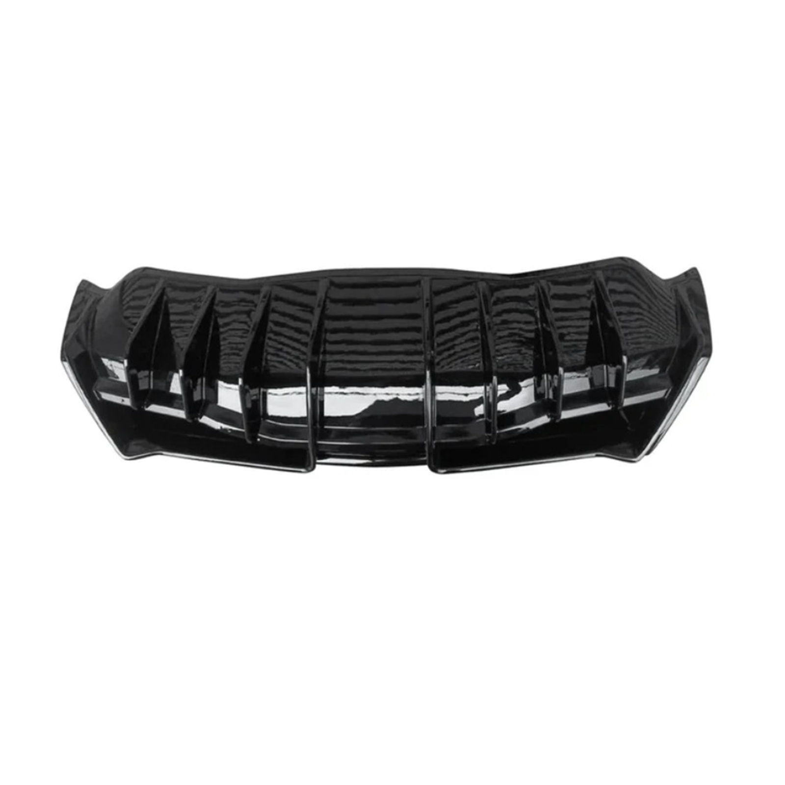 Gloss Black Rear Aggressive Diffuser for Chevrolet Corvette C8 Z51