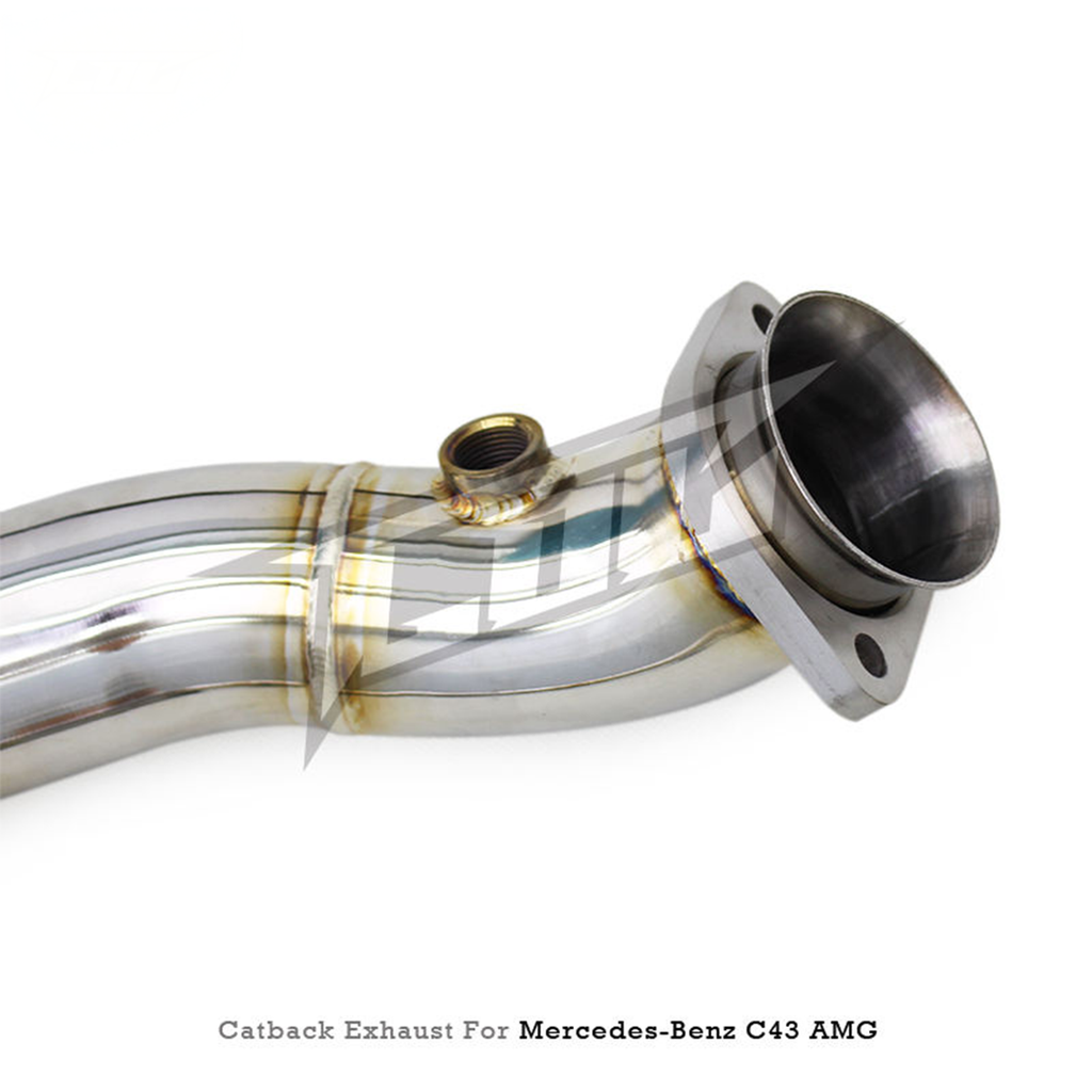 Stainless Steel Catback Exhaust System for Mercedes Benz AMG C43 3.0T