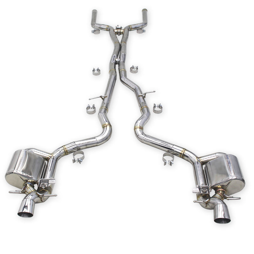 T304 Stainless Steel Catback Exhaust System for Mercedes Benz AMG GT63 GT63S X290 4.0T