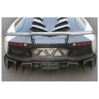 DM Style Dry Carbon Fiber Engine Hood for Lamborghini Aventador LP700 LP720 LP740 LP750