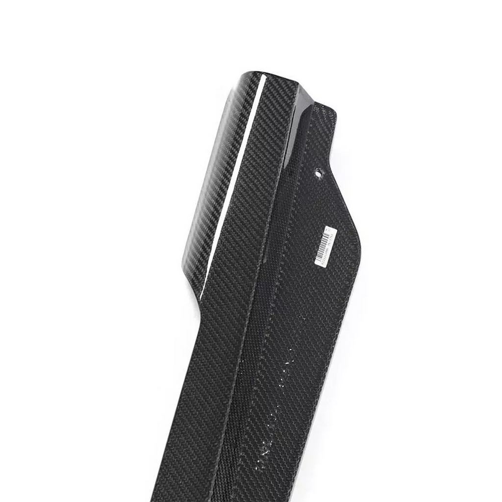 Dry Carbon Fiber Side Skirts Extension Panel for Chevrolet Corvette C8
