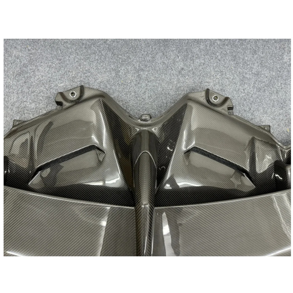 SVJ Style Dry Carbon Fiber Rear Wing with Base for Lamborghini Aventador LP700 LP750 SVJ