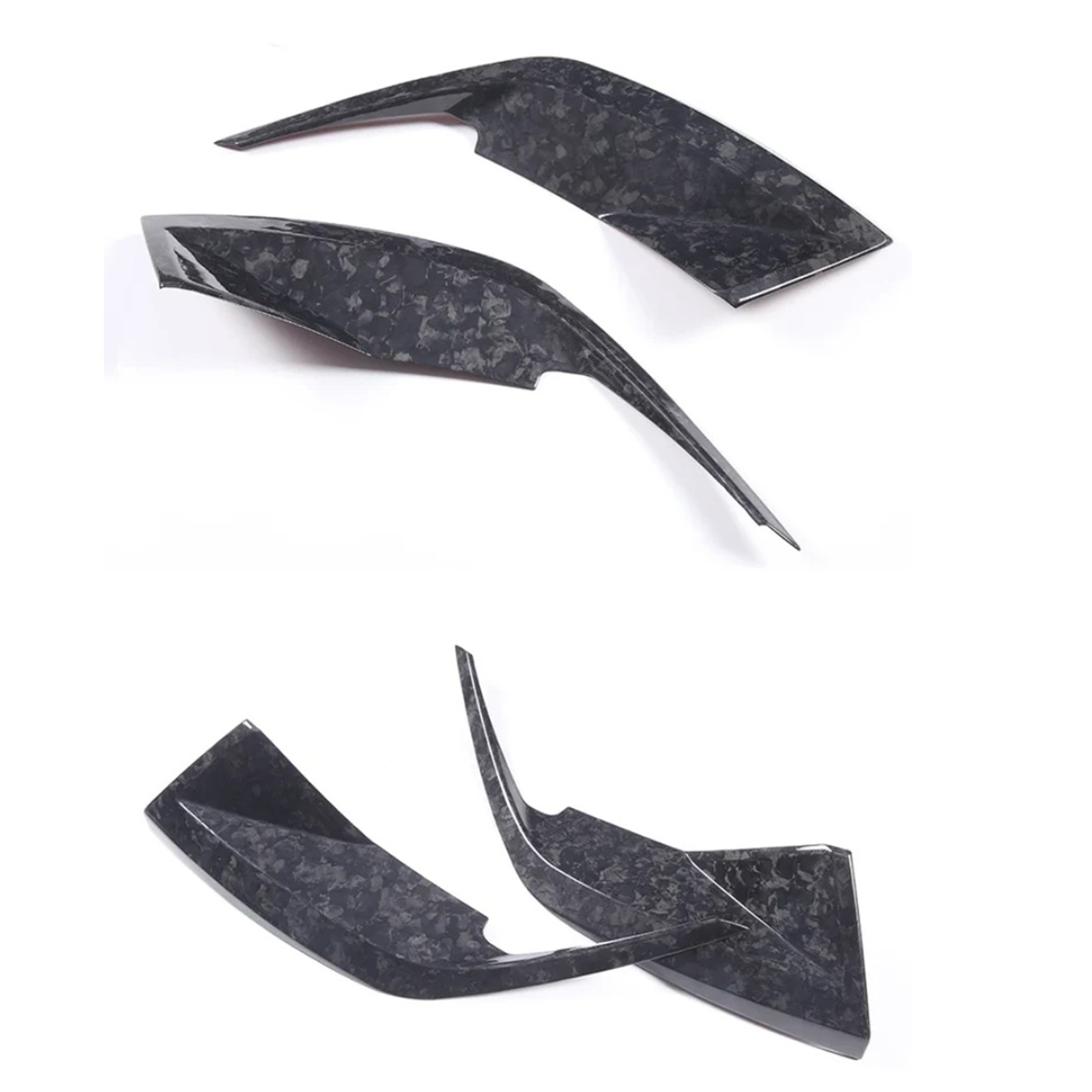 Dry Carbon Fiber Tail Light Trim for Lamborghini Urus