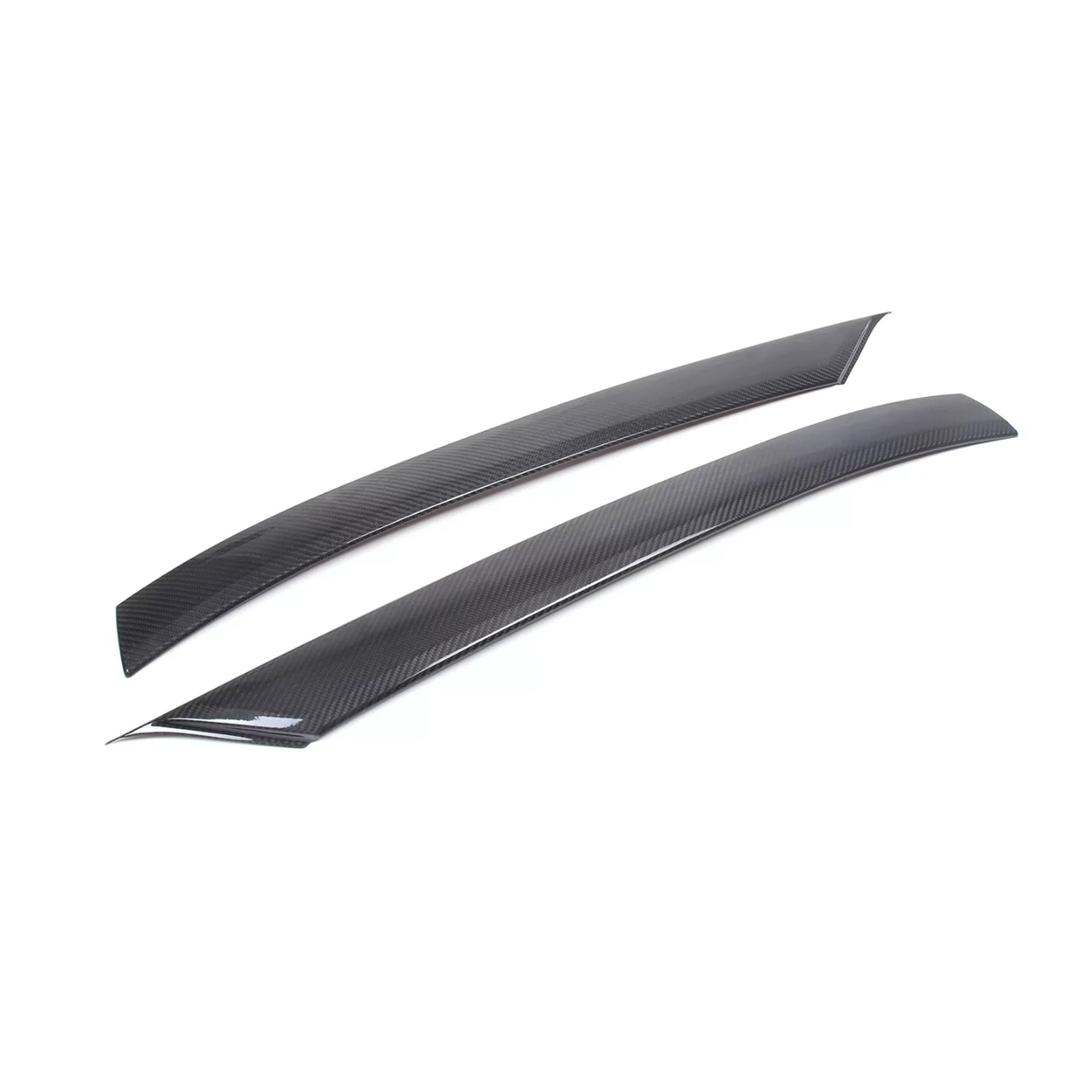 Dry Carbon Fiber A‑Pillar Cover Trim for Chevrolet Corvette C8
