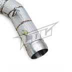High‑Flow Downpipe with Heat Shield for Mercedes‑Benz E63 / E63S AMG W213 4.0TT