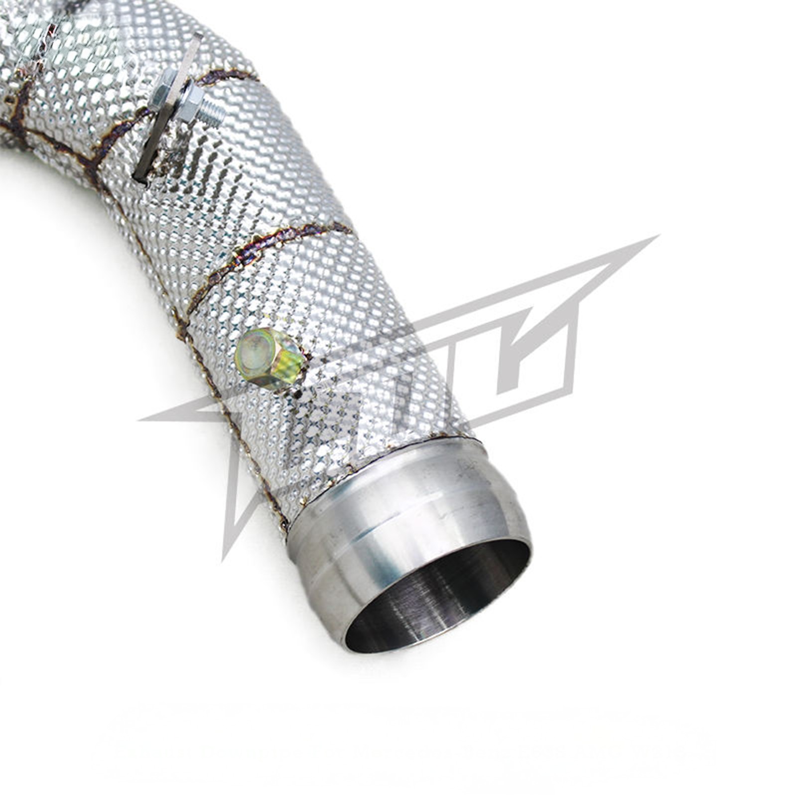 High‑Flow Downpipe with Heat Shield for Mercedes‑Benz E63 / E63S AMG W213 4.0TT