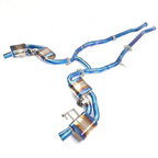 Titanium Valved Catback Exhaust System for Mercedes Benz S63 S63 Coupe C217 5.5T
