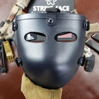 Half Face Bulletproof Mask for Helmets - NIJ Level IIIA+