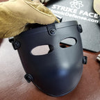 Half Face Bulletproof Mask for Helmets - NIJ Level IIIA+