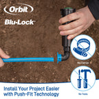 1/2" Blu-Lock x 1/2" MPT Elbow 31970