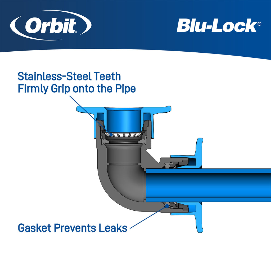 1/2" Blu-Lock x 1/2" MPT Elbow | 31970