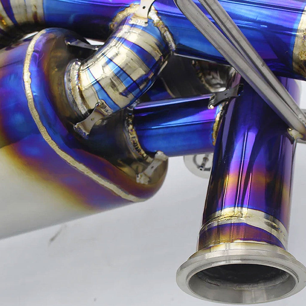 Titanium True F1 Valved Exhaust System for Audi R8 2008–15 Type 42
