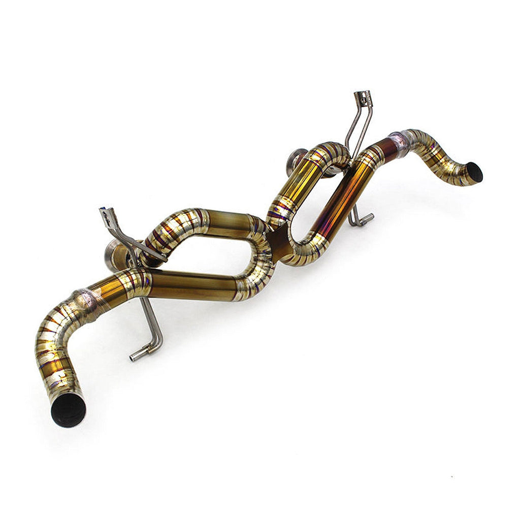 Titanium True F1 Exhaust System for Audi R8 V8 V10 4.2 5.2 2017–23 Type 4S