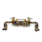 Titanium True F1 Valved Exhaust System for Audi R8 2008–15 Type 42