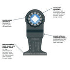 BOSCH OSL134C-10 1-3/4 In. Starlock® Oscillating Multi Tool Carbide Plunge Cut Blade Pk10