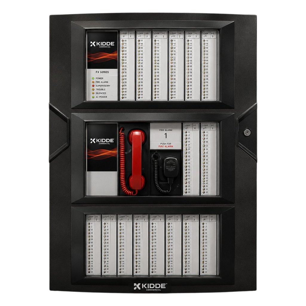 Kidde FACP Fire Alarm Panel with Dual Loop Expansion for Enhanced Safety