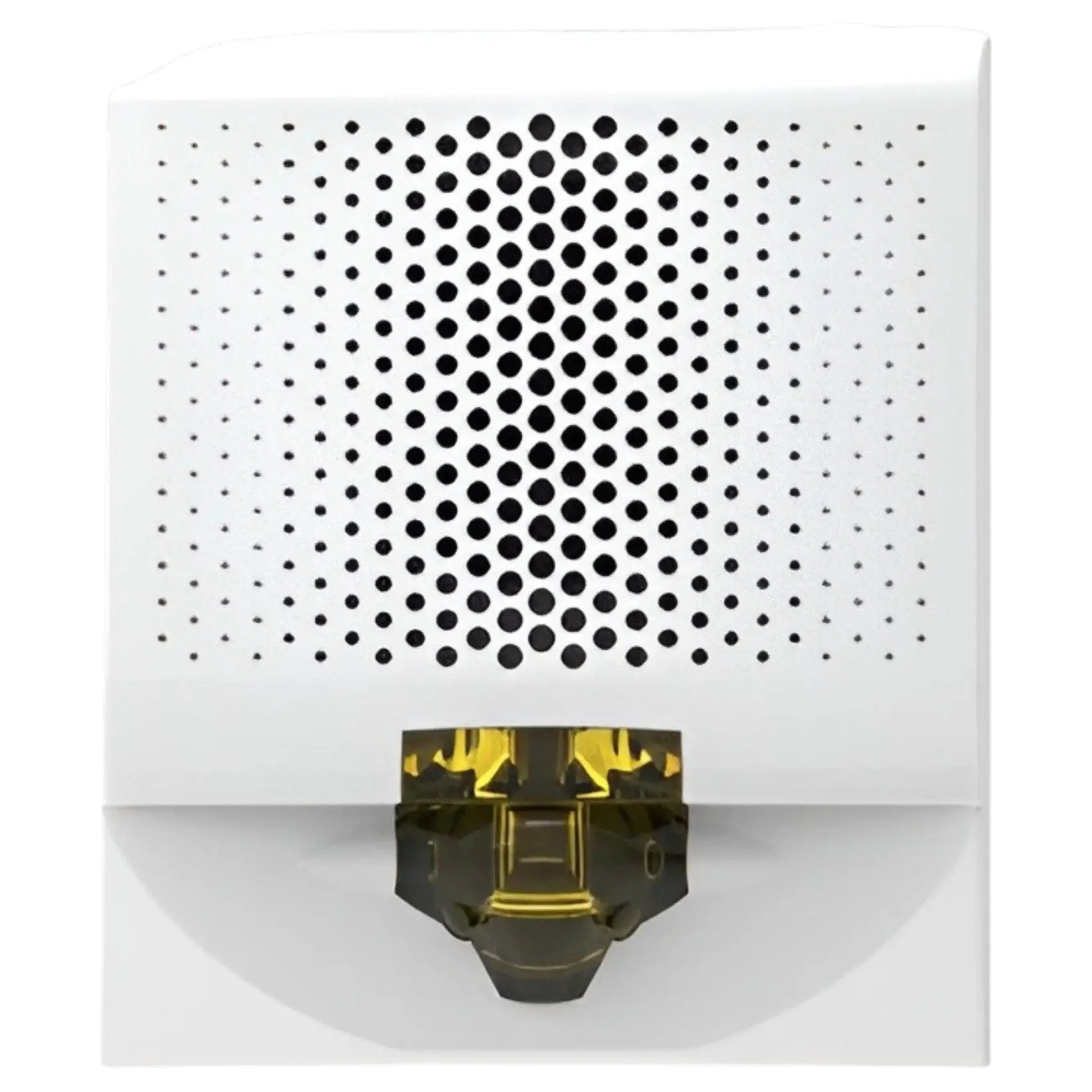 Kidde Speaker-Strobe White Amber Lens Fire Alarm for Safety
