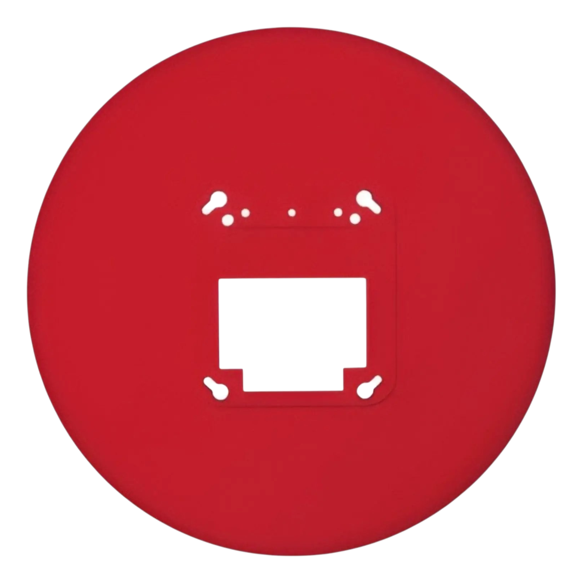 Kidde Red Ceiling Trim Plate for Reliable Fire Protection Safety in Homes and Businesses