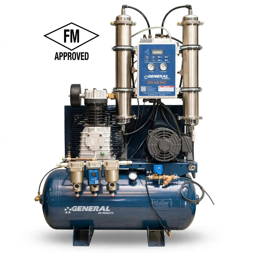 Dry Air Pac, FM Approved, Air Compressor by General Air Products