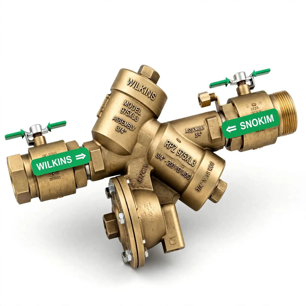 Wilkins RPZ Backflow Preventer Valve Assembly