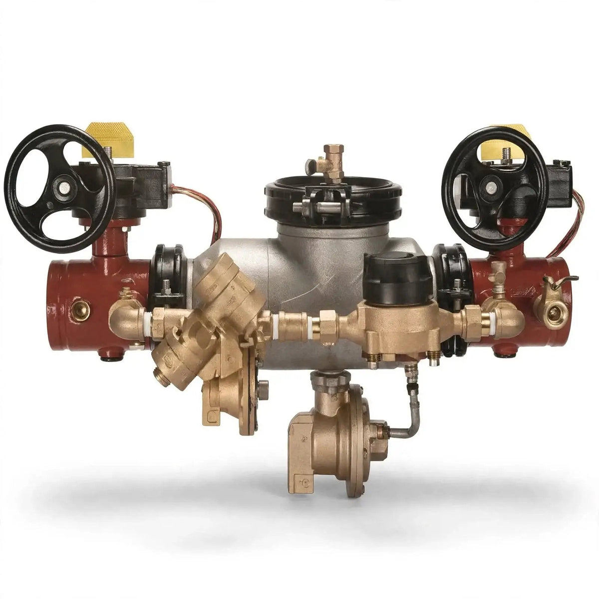 Zurn Wilkins 375ASTDA 3-Inch Reduced Pressure Detector Assembly with Grooved Butterfly Valves