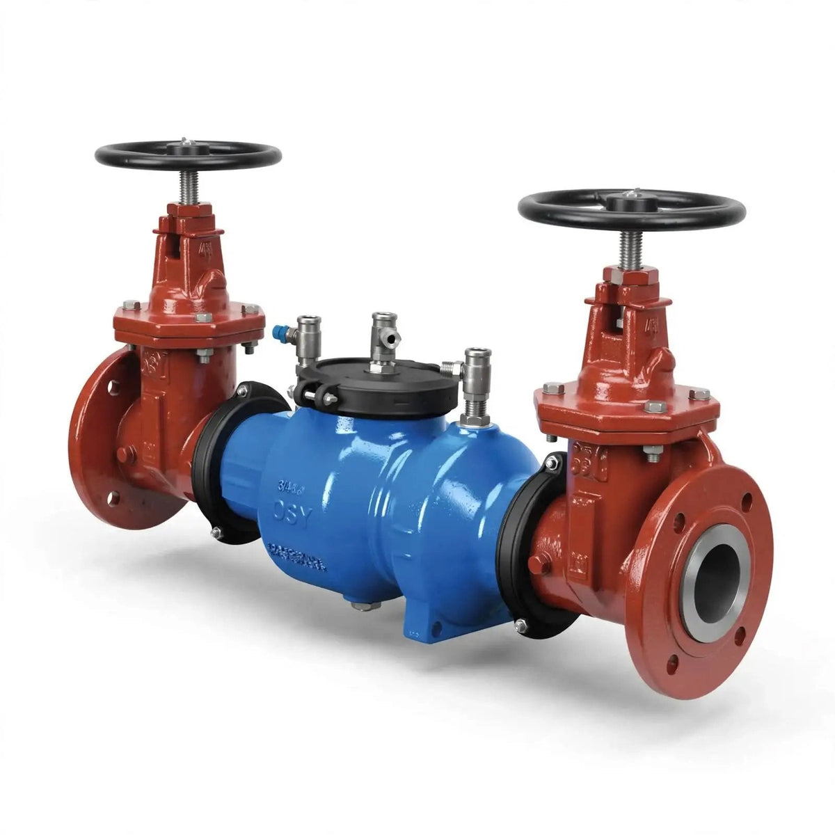 4" Double Check Valve Assembly OSY Female x Grooved