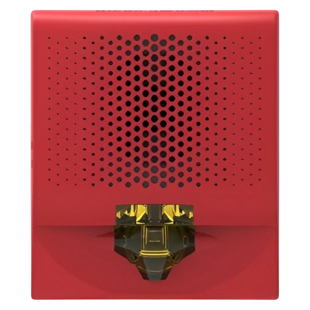 Kidde Speaker-Strobe Red Alert Amber Lens UL/FM Safety Signal