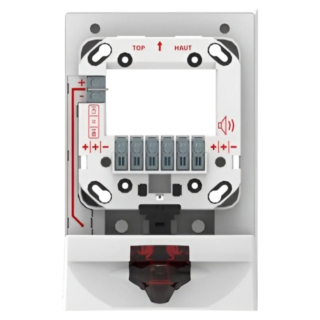 Kidde Strobe Expander White Red UL/FM Approved Fire Safety Expansion