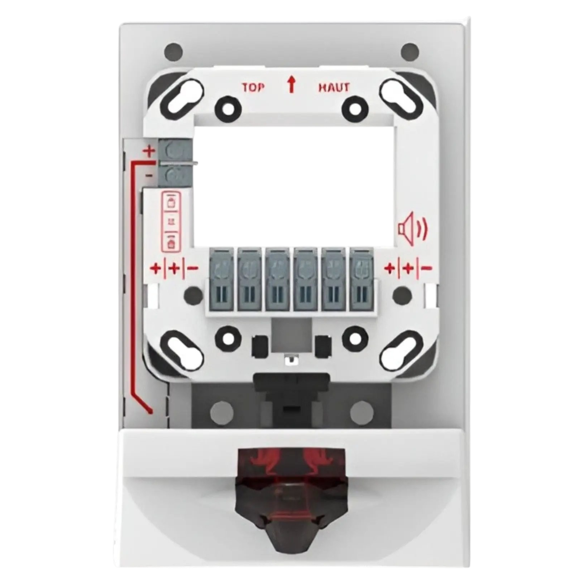 Kidde Strobe Expander White Red UL/FM Approved Fire Safety Expansion