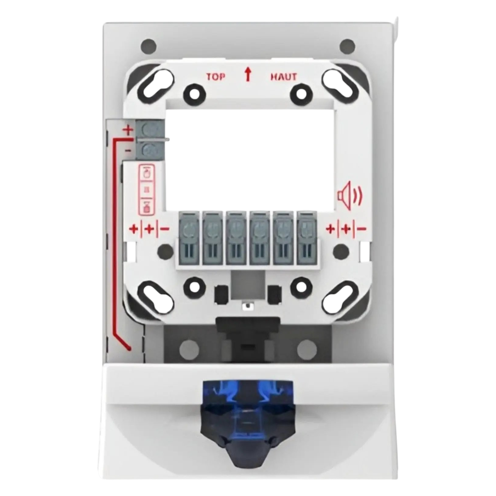 Kidde Strobe Expander White Blue Fire Alarm Safety Enhancer