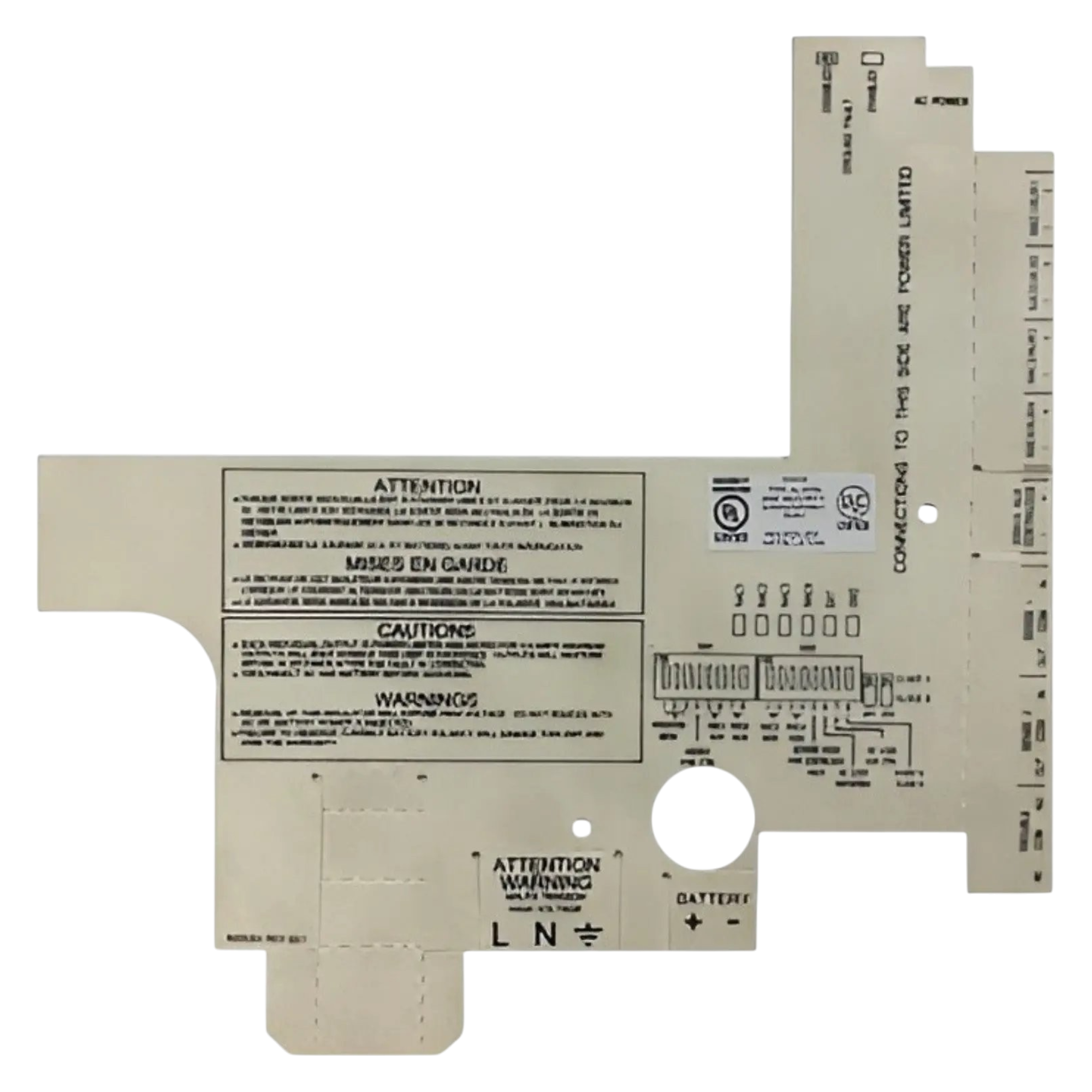 Kidde Booster Power Supply Cover Pack of Five UL/FM Approved