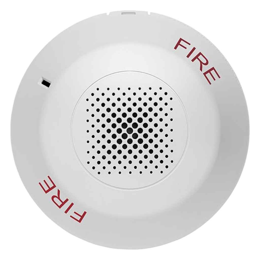 Kidde Ceiling Fire Horn White UL/FM Approved Loud Alarm for Rapid Fire Safety