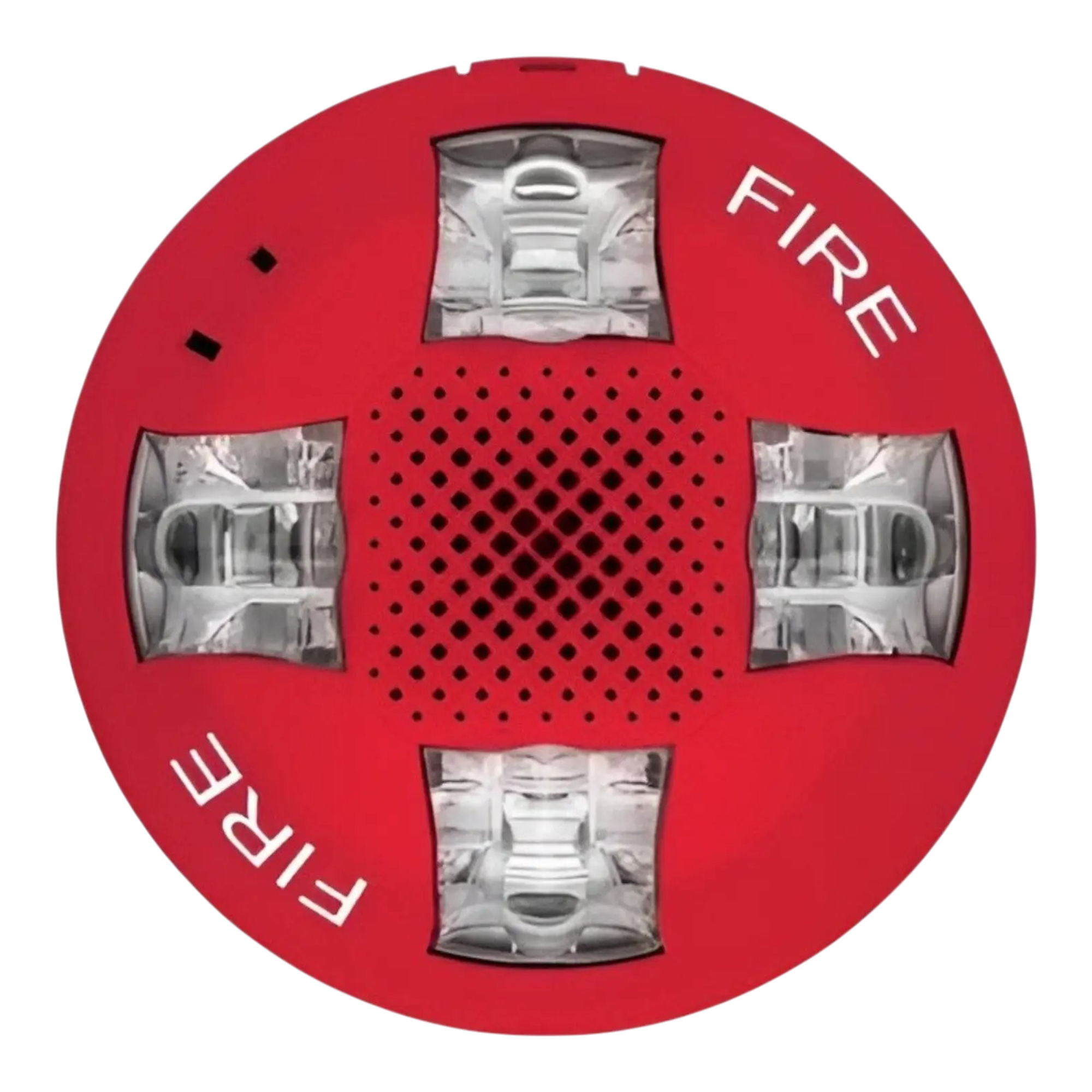Kidde Ceiling Horn Fire Alarm with Room Wiring Plate for Contractor Safety