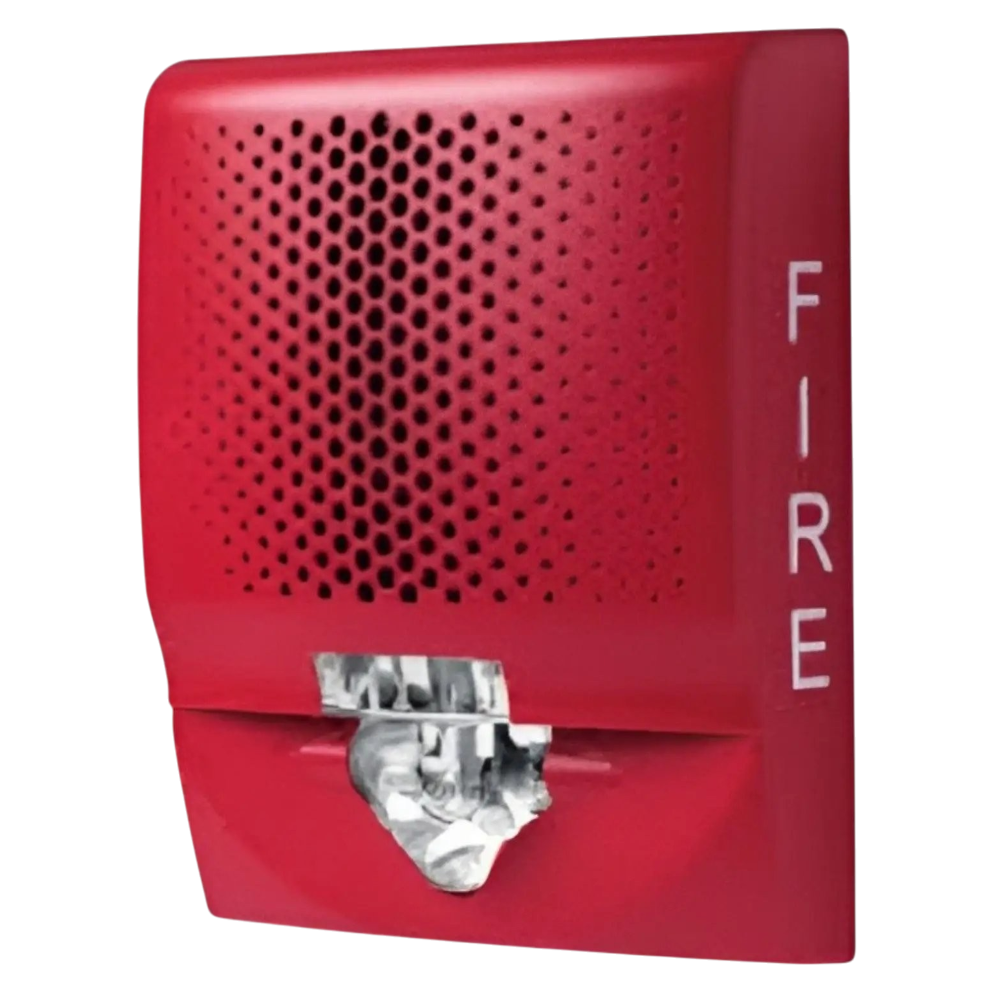 Kidde Wall Speaker Red No Marking with Wiring Plate for Safety