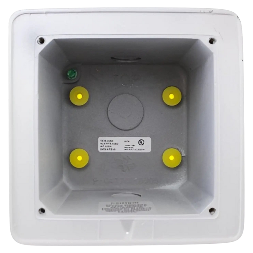 Kidde Weatherproof Fire Safety Box Cast White Durable Protection