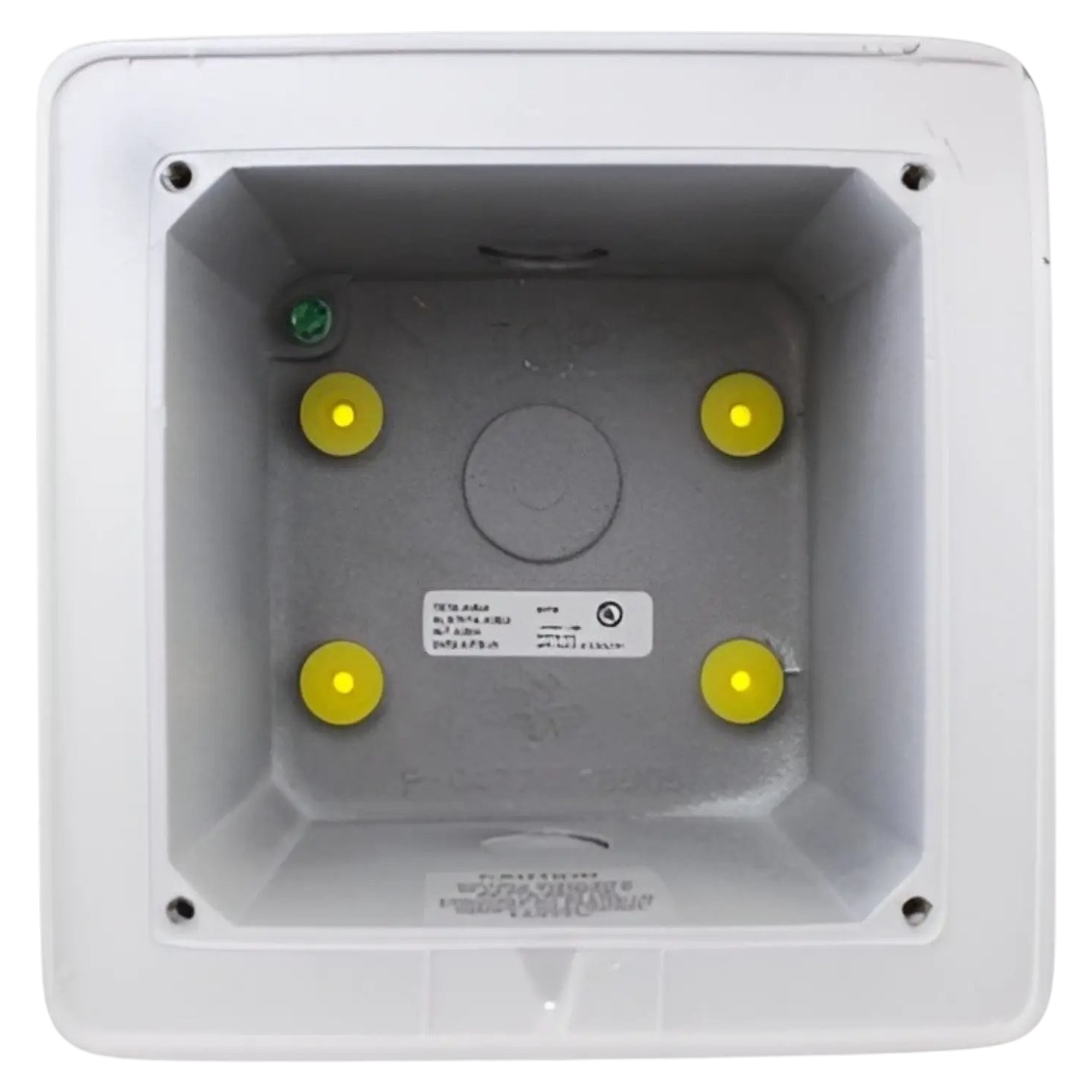 Kidde Weatherproof Fire Safety Box Cast White Durable Protection