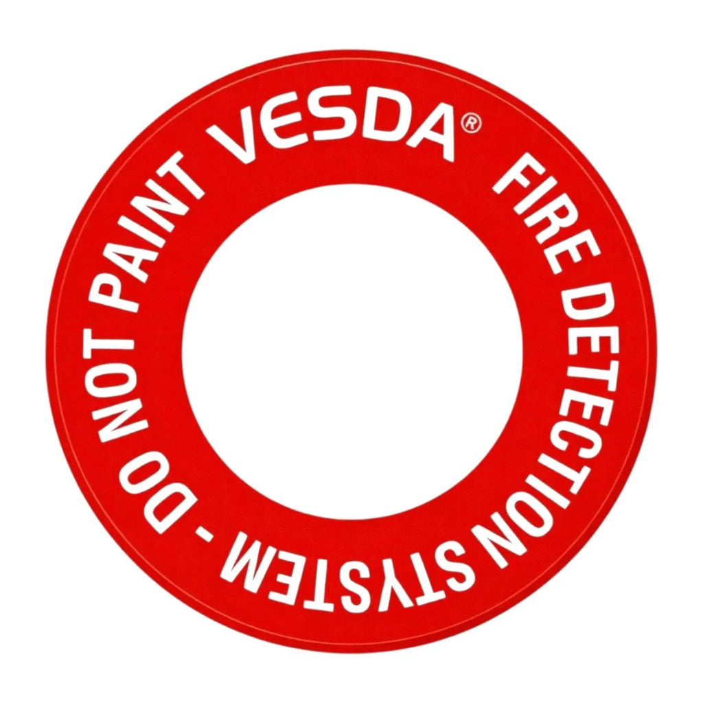Kidde Round Point Labels White for Fire Safety Systems 50ct