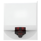 Kidde White Strobe with Red Lens UL/FM Approved Fire Alert