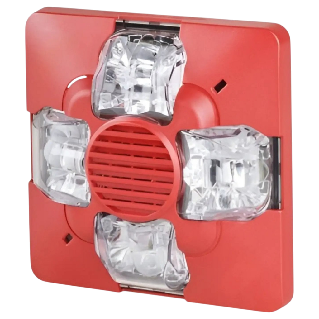 Kidde Outdoor Horn Strobe 15-30 Cd Red High-Visibility Alert