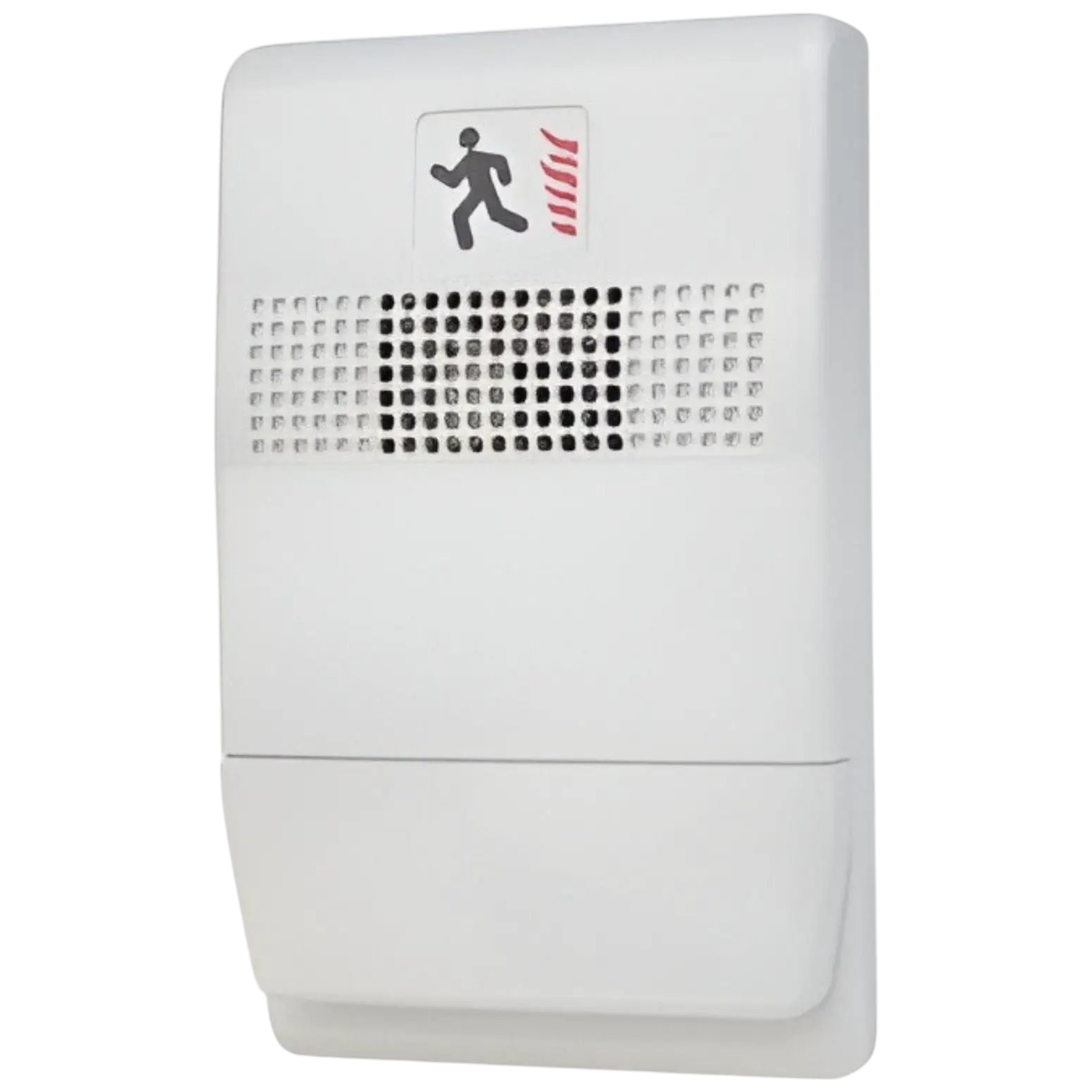 Kidde 24VDC Wall Mount Fire Alert Chime White UL/FM Approved for Safety Contractors