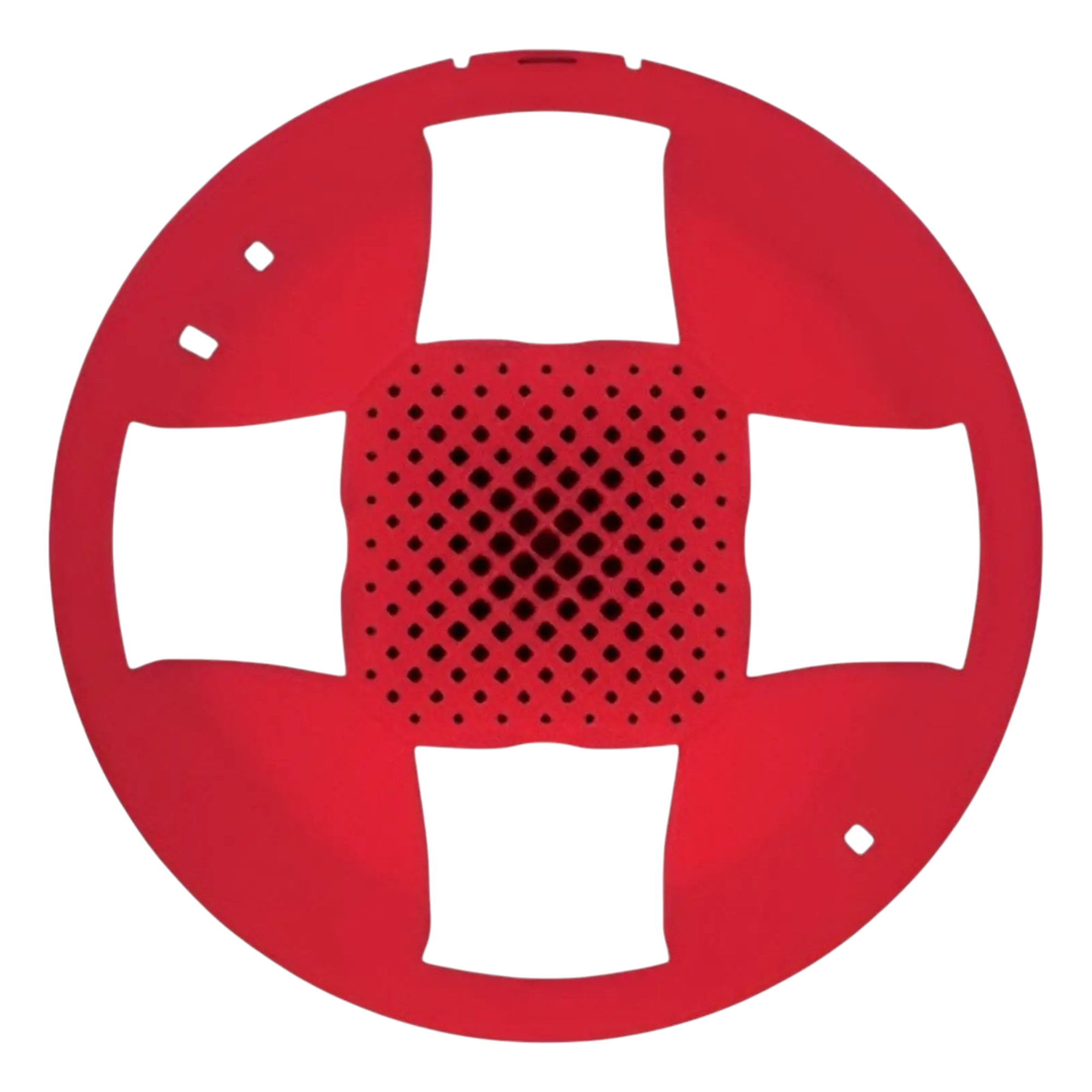 Kidde Genesis Red Ceiling Speaker Strobe Cover UL/FM Approved for Enhanced Fire Safety
