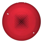 Kidde Genesis Ceiling Speaker Red Cover UL/FM Approved Fire Safety Sound System