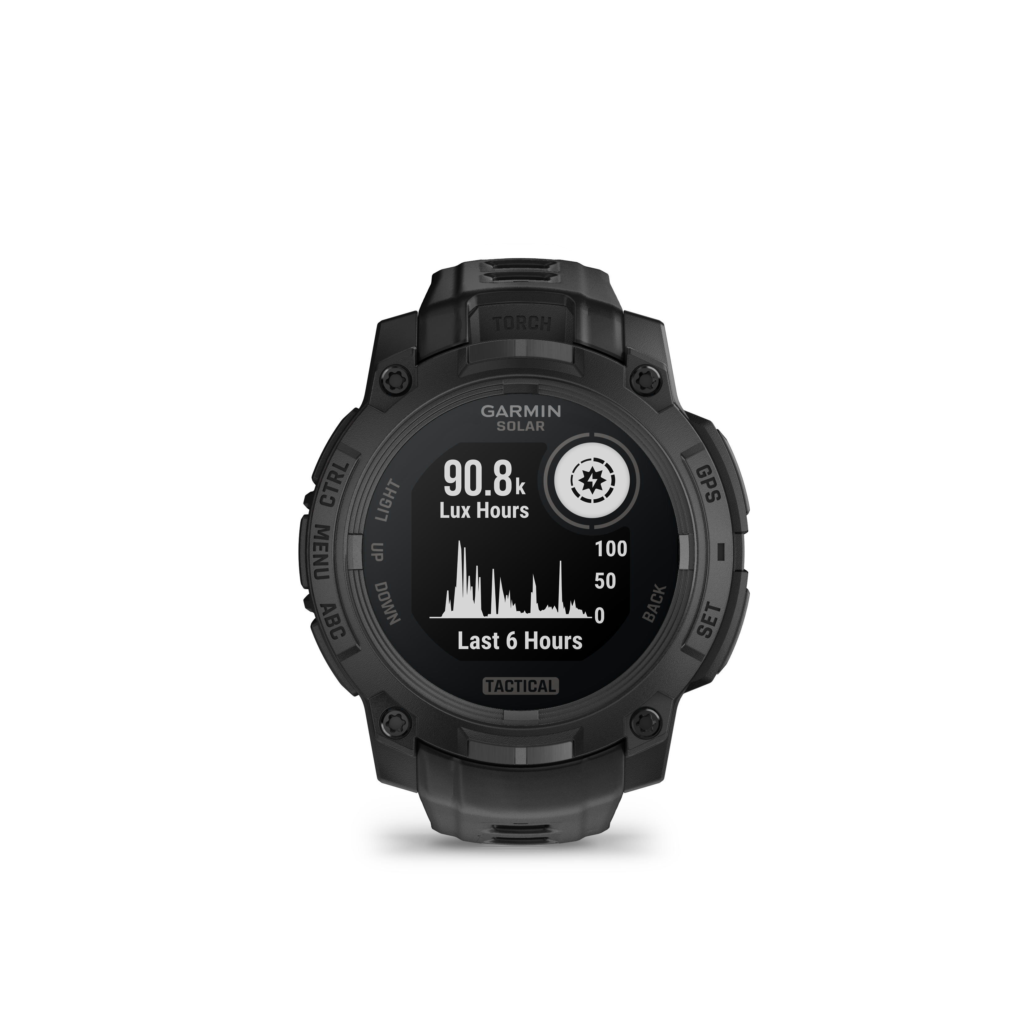 Garmin Instinct 3 Tactical - Tough Smartwatch w/ Solar Charging & 10 ATM Waterproof