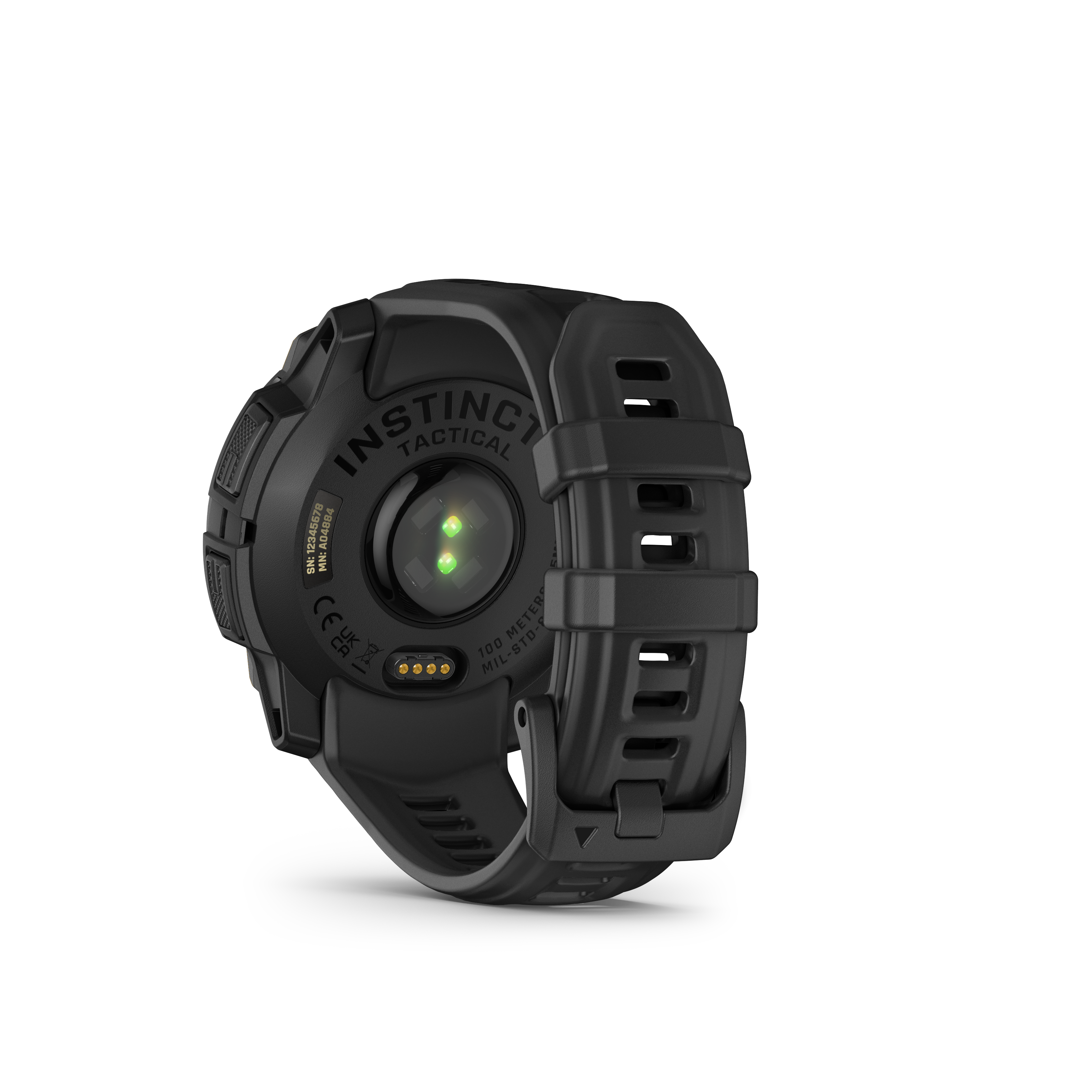 Garmin Instinct 3 Tactical - Tough Smartwatch w/ Solar Charging & 10 ATM Waterproof