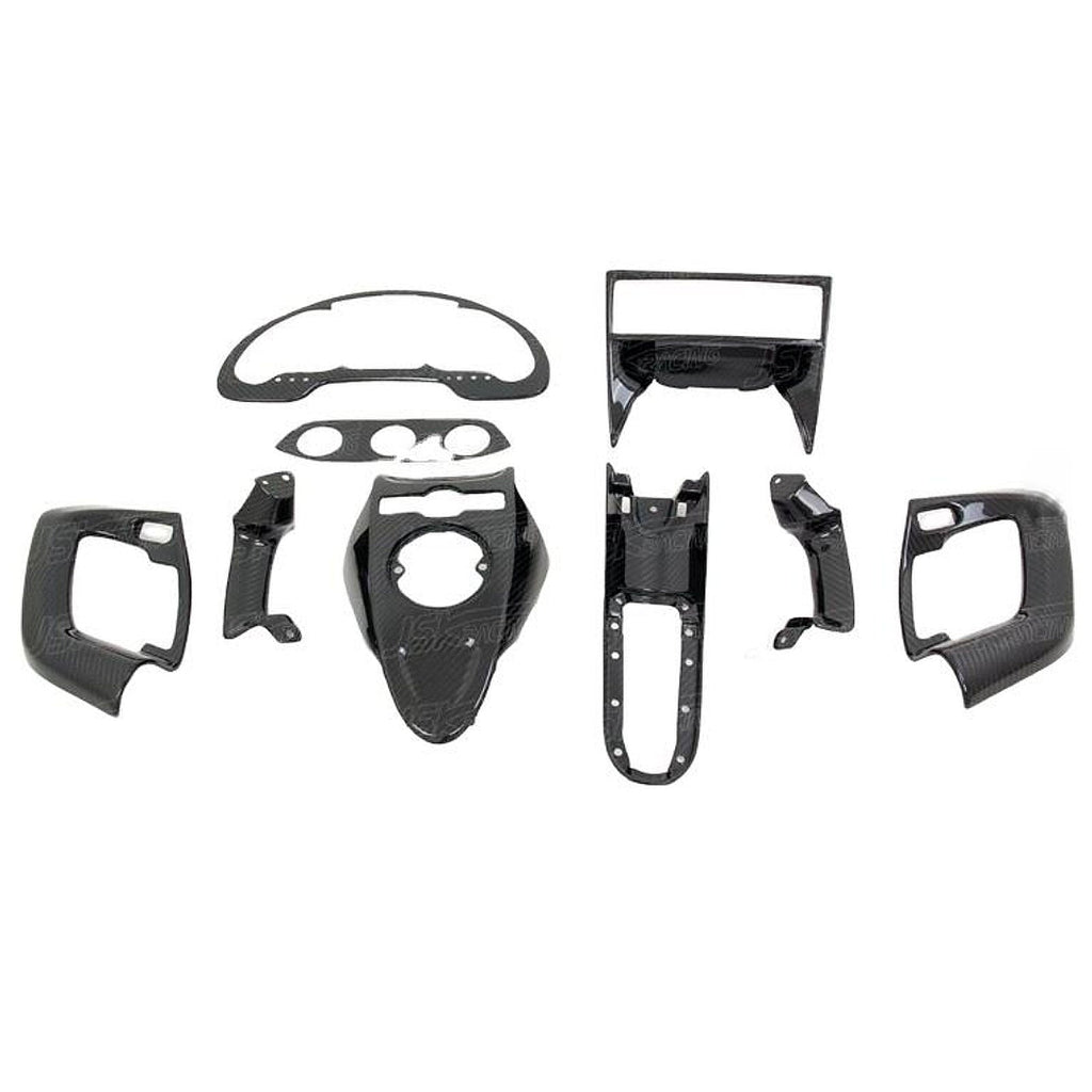 Dry Carbon Fiber Interior Panel Trim Replacement for Lamborghini Gallardo LP550 LP560 LP570