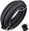 AN16 16AN Black Nylon Braided Stainless Steel Hose / Sold Per Foot