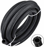 AN16 16AN Black Nylon Braided Stainless Steel Hose / Sold Per Foot