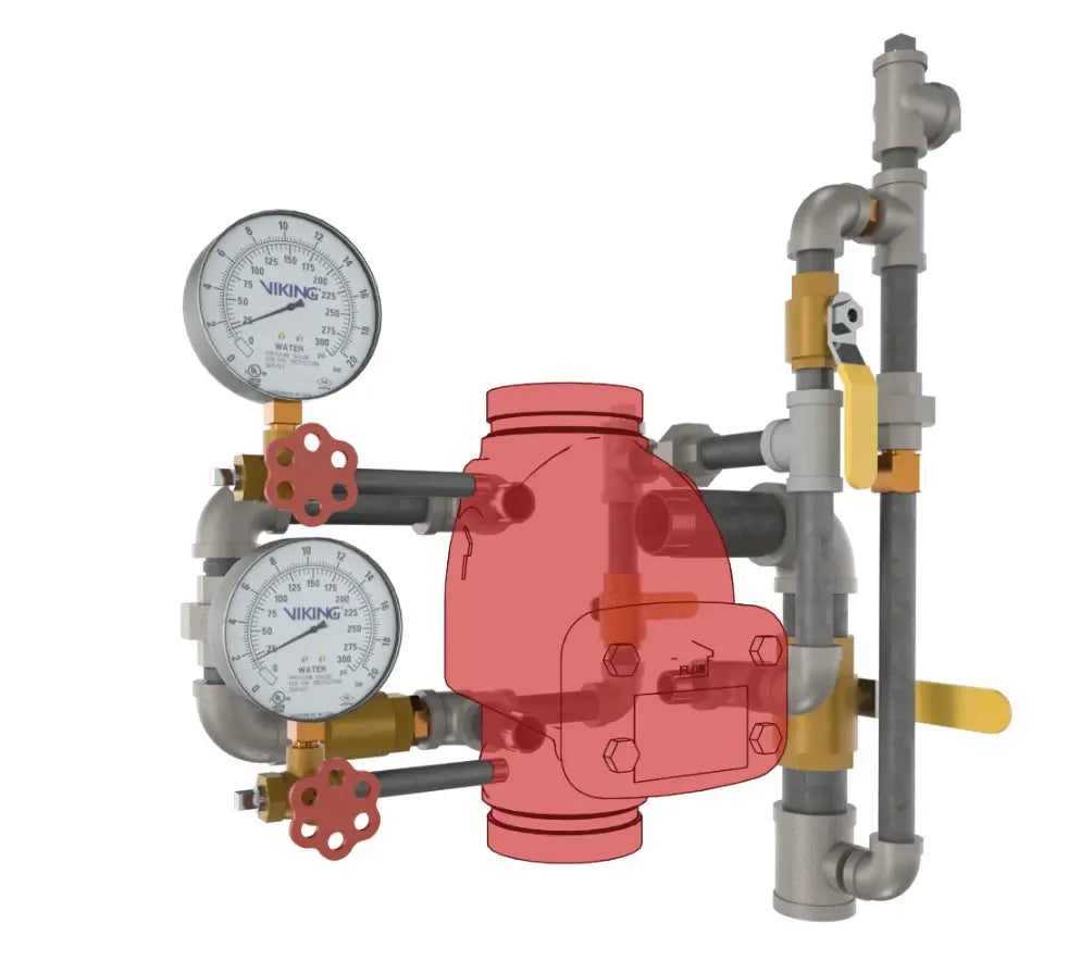 Viking Trim EZR E1 F1 Check Valve for Fire Protection Systems