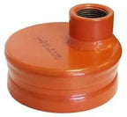 K9 Grooved Drain Cap With 1" Polished Impact